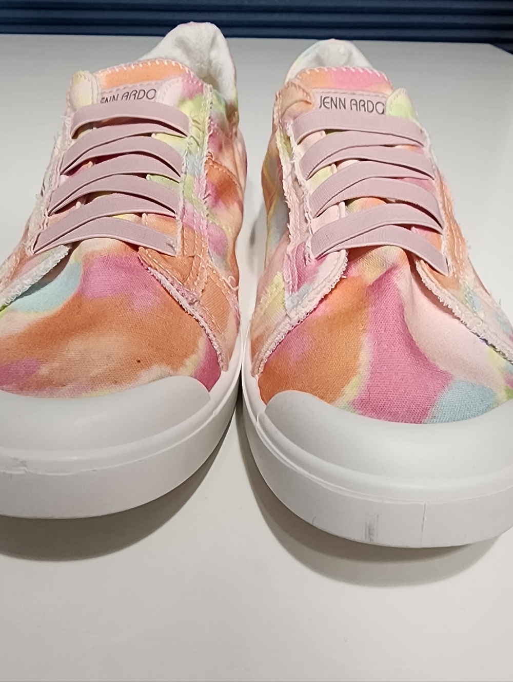 Jenn Ardor Pastel Rainbow Slip-On with Superfoam Insole